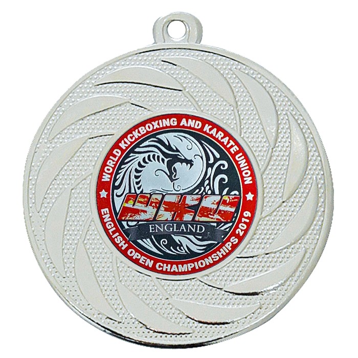 50MM UV MEDAL  **BUDGET OPTION**